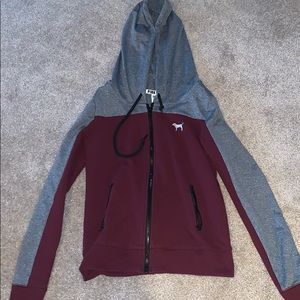 Pink Zip Up Hoodie